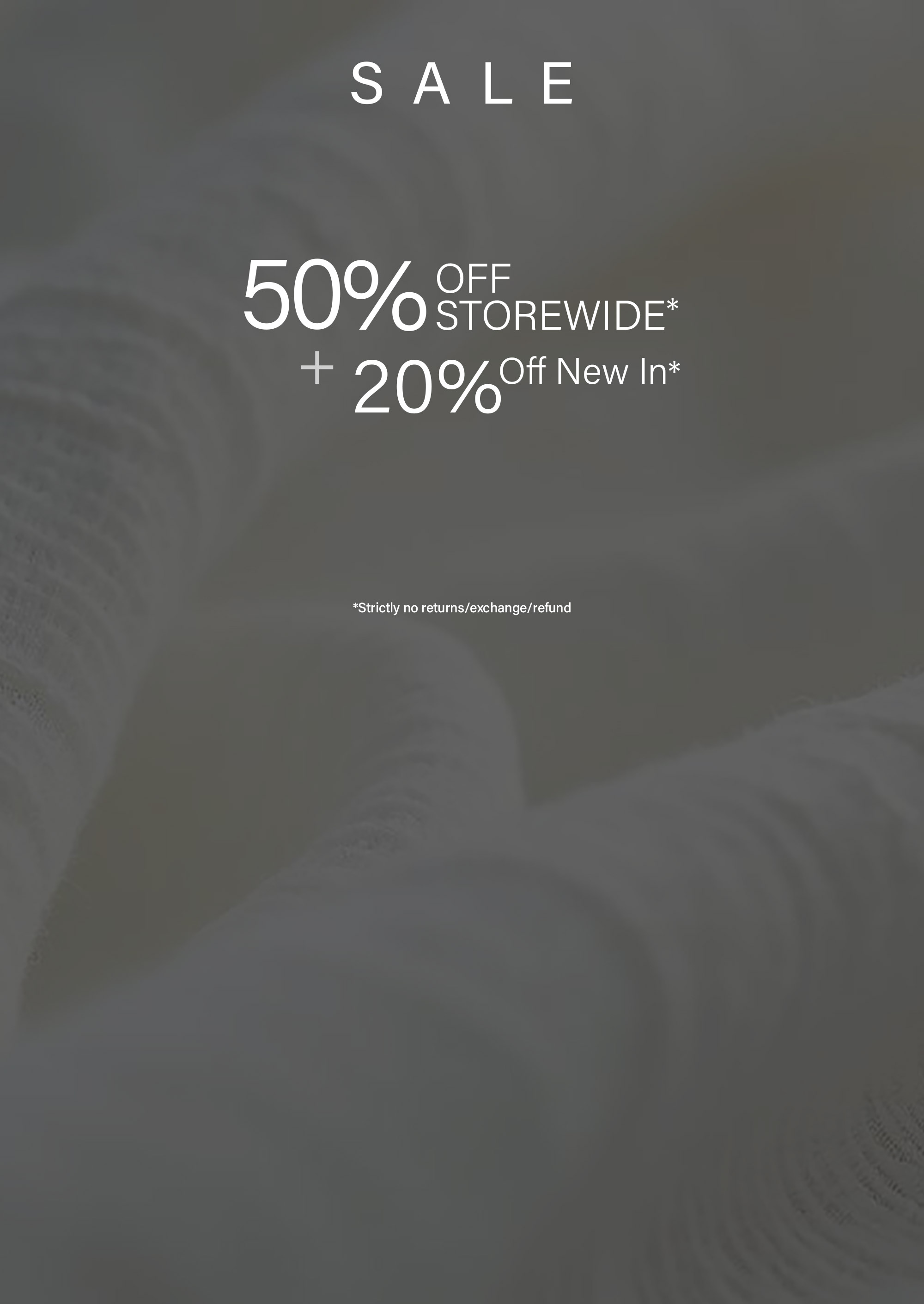 CLEARANCE SALE