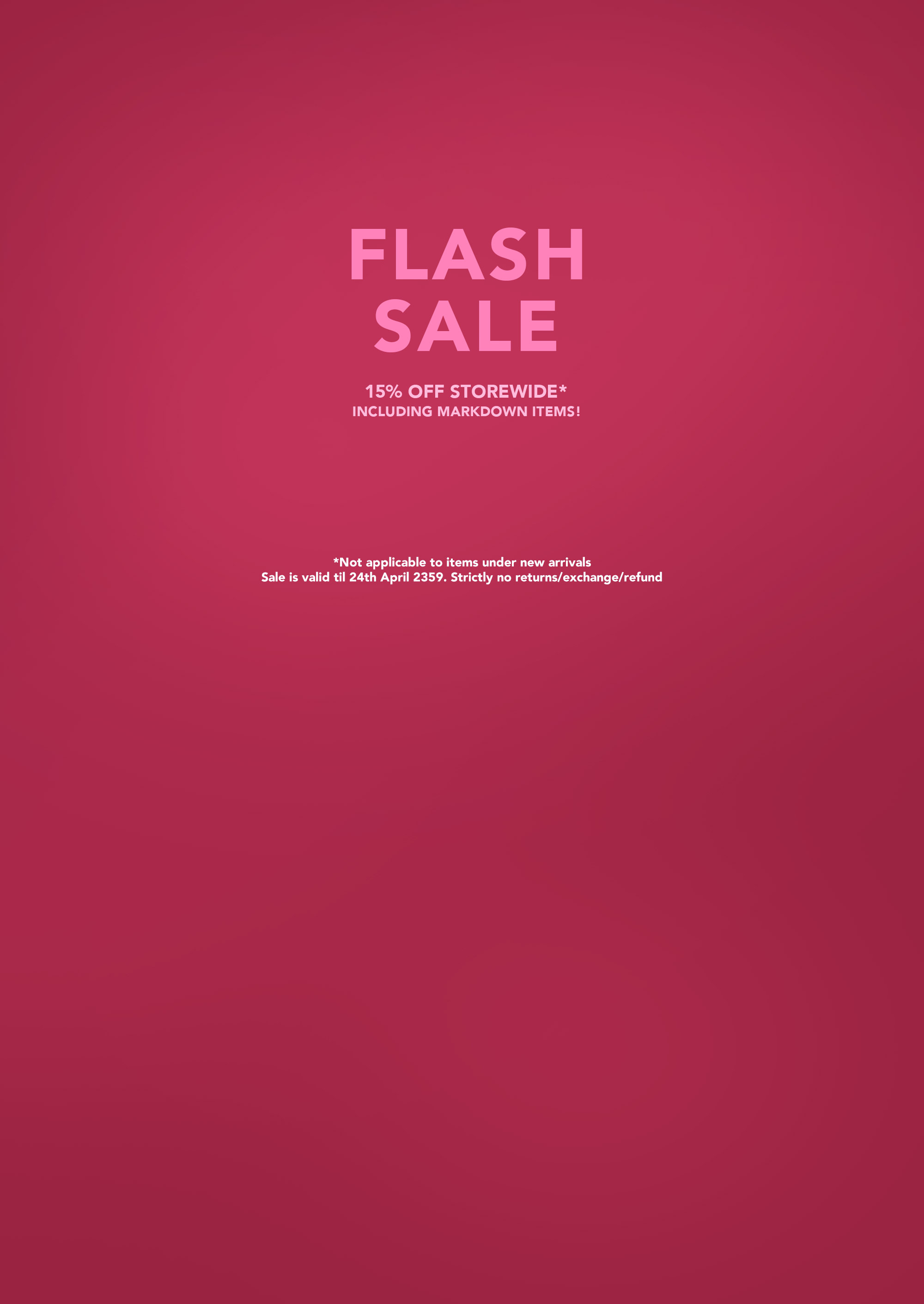 2026 FLASH SALE